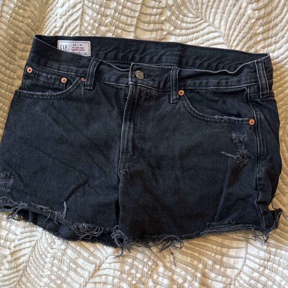 GAP Women's Dark Denim Jean Shorts